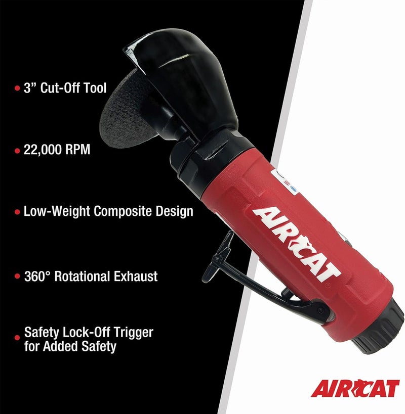 AirCat 6515 .5 HP 3" Cut-Off Tool - Image 3